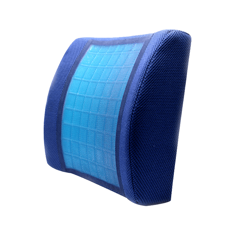 কারখানা সরাসরি বিক্রয় Ergonomic কুলিং জেল মেমরি ফোম অফিস চেয়ার সীট কটিদেশীয় সমর্থন পিছনে কুশন জন্য গাড়ী চীন গ্রীষ্ম বোনা